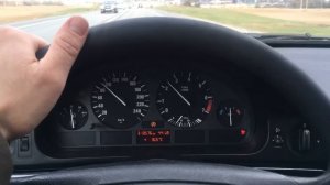 Расход бензина АИ-95 по трассе BMW E39 520i седан