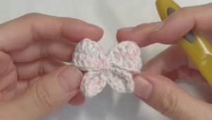 Как связать бант крючком - Вязание крючком для начинающих