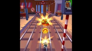 Subway surfers on the nice iPad 10