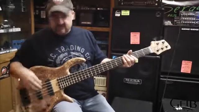 Elrick Platinum E volution Hybrid 5 Ambrosia Maple Burl Bass Demo смотреть онлайн