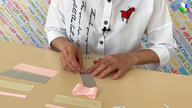 Мастер-класс для всей семьи «Создаем брошь из лент» смотреть онлайн