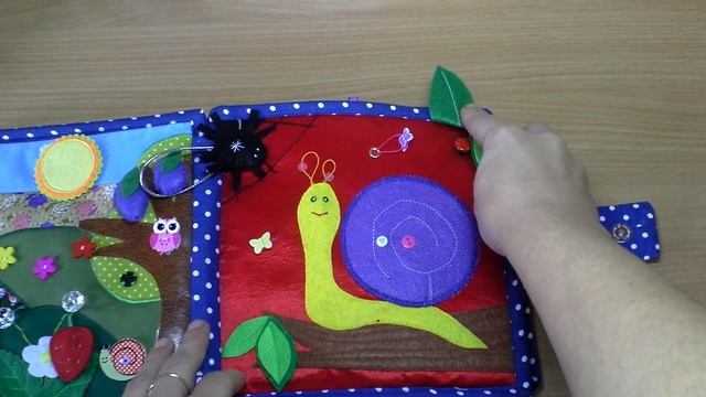 Развивающая книжка №22 Quiet book №22 смотреть онлайн