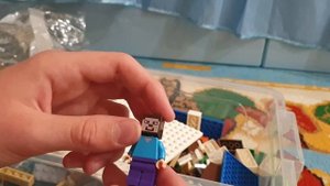 Распаковка Китайского Лего набора Майнкрафт "Снежное убежище"