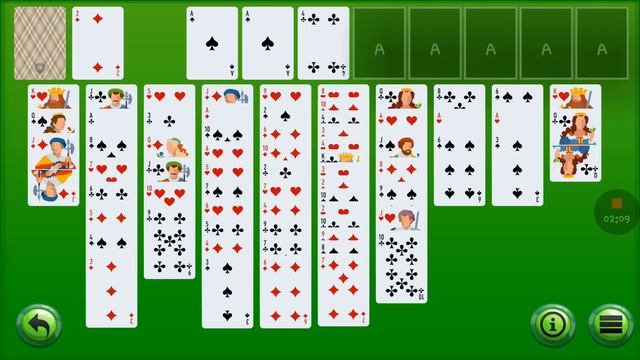 How to play Forty Thieves Solitaire смотреть онлайн