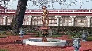 Все фонтаны Нижнего парка в Петергофе