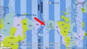 часовые пояса на плоской земле