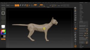 Zbrush 2019 BLENDER 2.91 Решил сделать кота для проб анимаций