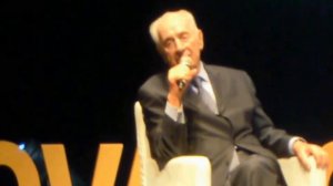 Shimon Peres at TAU Innovation event