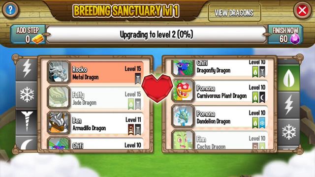 Dragon City Gameplay Tutorial Part 48 | Get King Dragon, Deep Red Dragon, Sun Dragon from Breeding