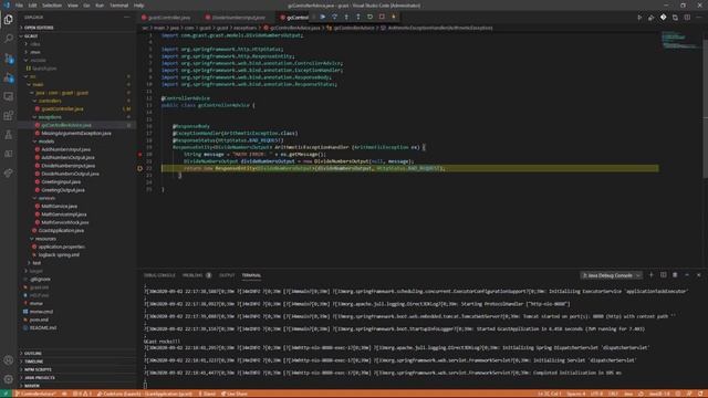 Handling Spring Boot Errors with ControllerAdvice [GCast 93] смотреть онлайн