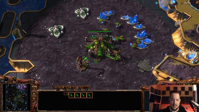 БЕШЕННЫЕ СТРАТЕГИИ ЗЕРГА - Которые я пытаюсь сдержать в старкрафт 2 смотреть онлайн