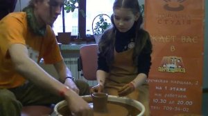 Гончарный круг - первый опыт