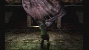 Silent Hill 3 - defeating Split Worm with beam saber (on hard)