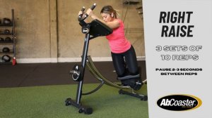 Ab Coaster CS1500 Core in 4 Workout Series - Abs & Obliques