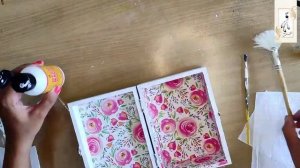 Wooden decoupage box #decoupagebox#mdf#box#decoupageart