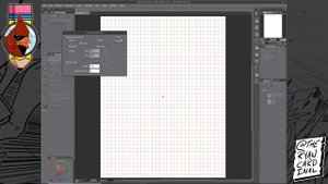 Clip Studio paint Quick Tip: Finding the center of your canvas.