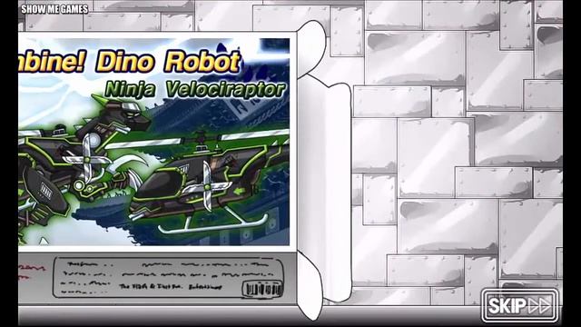 Dino Robot Ninja Velociraptor - Full Game Play - 1080 HD смотреть онлайн