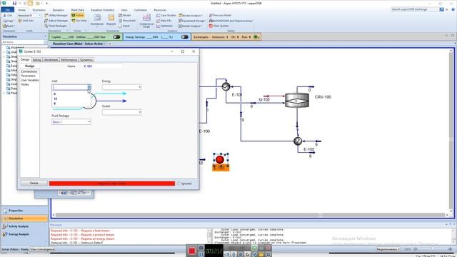 Моделирование установки получения формальдегида в AspenHysys V10 смотреть онлайн