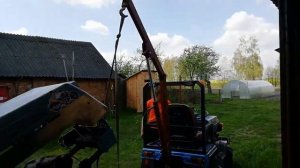 Ремонт минитрактора амжк-8 в деревне