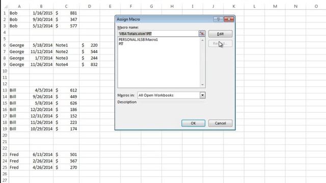 Excel - Bob Umlas Add Sporadic Totals with VBA - Episode 1832