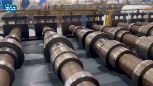 Стальной лист: как происходит профилирование на заводе "Металл Профиль" #профнастил #производство