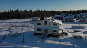 Построенный дом в поселке Дятлицы