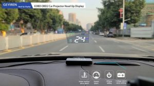 Автомобильный проектор на лобовое стекло GEYIREN A900