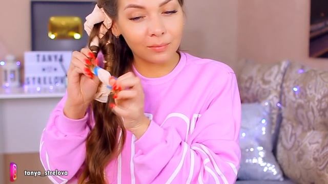 РОСКОШНЫЕ ЛОКОНЫ БЕЗ ПЛОЙКИ!!! 3 способа (Часть 1) / Tanya StreLove смотреть онлайн