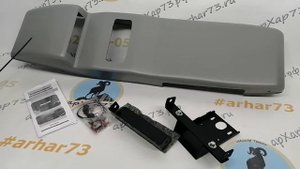 Консоль потолочная под радиостанцию для автомобилей УАЗ Патриот. Оригинальный заводской аксессуар.