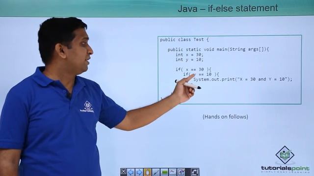 Java - Nested If Statement смотреть онлайн
