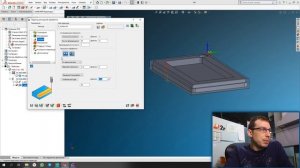#2 Траектория Контур. Переменная глубина. SolidCAM 2019
