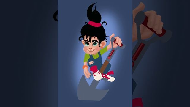 Рисую Концепт персонажа /Speed Paint/Девочка с лопатой =) смотреть онлайн