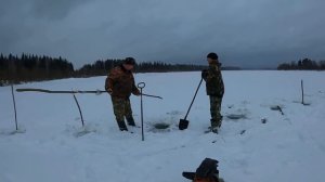 ЗИМНЯЯ ЛОВЛЯ НАЛИМА. ПРОВЕРЯЕМ СНАСТИ.