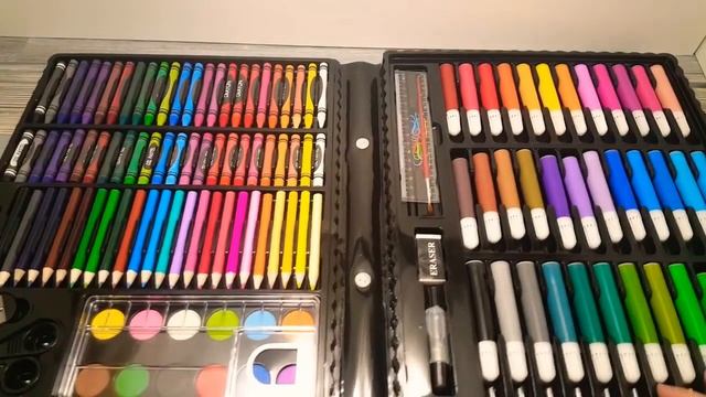 Набор для рисования 150 штук!!! смотреть онлайн