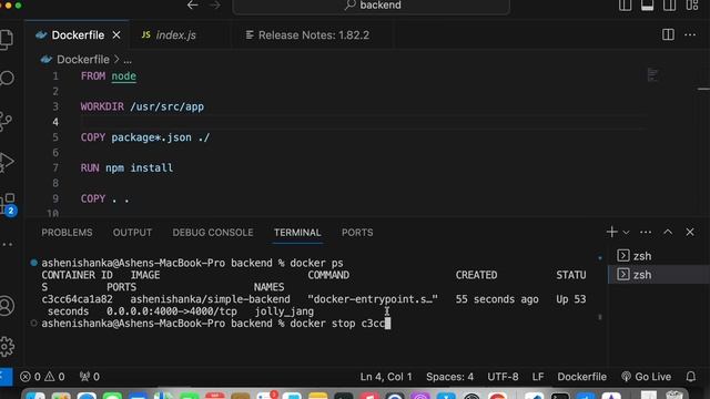 How to stop running Docker Containers or kill them смотреть онлайн