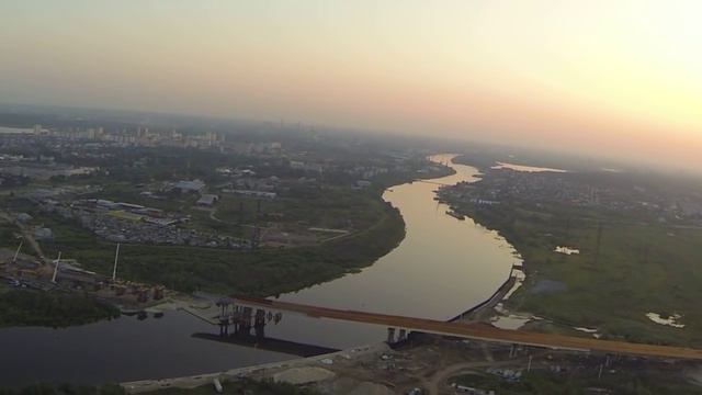 Новый мост Лесобаза Тюмень 30.07.2015 смотреть онлайн