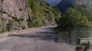 Абхазия дорога на озеро Рица от границы через Гагры на машине