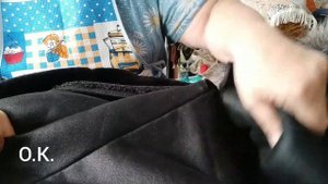 ушиваем искусственную дубленку