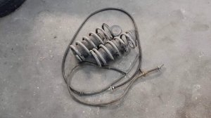 Снимаем ПНЕВМУ ставим ПРУЖИНЫ