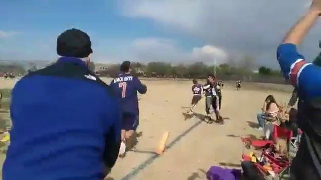 Game winning TD 24-21.  Final second Vs Saints  (Lanza Broncos 2017 Winter) смотреть онлайн