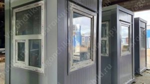 Бытовки и посты охраны из сэндвич панелей