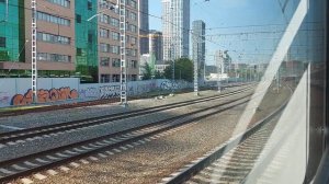 Московский центральный диаметр МЦД - 1 Одинцово - Лобня часть 3 Славянский бульвар - Тестовская