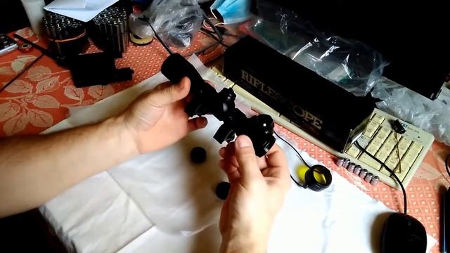 Оптический прицел 4х32 ноу нейм riflescope. смотреть онлайн