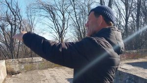 Поднялись на старую канатку / Нальчик, гора Кизиловка / Тагир ДЗАГАШТОВ, Шамиль КУЧМЕЗОВ / 31.12.23