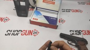 Пневматический пистолет, Borner PM49. Бюджетная пневматическая  реплика пистолета Макарова