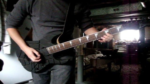 Jamming with an Ibanez RG420EG Spider Black смотреть онлайн