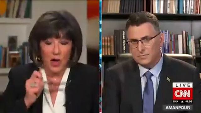 CNN"s Christian Amanpour Cross-Examines Gideon Saar смотреть онлайн