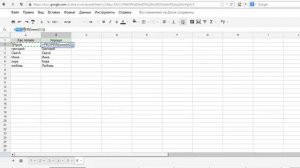 Сделать первые буквы заглавными в таблицах Google Docs