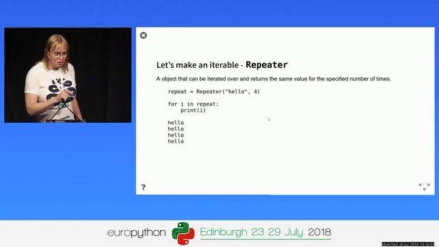 Naomi Ceder - Iteration Inside Out   Python's Iteration Protocol