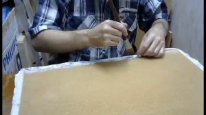 как перенести изображение на картон 2 часть (холст на картона) для глухих